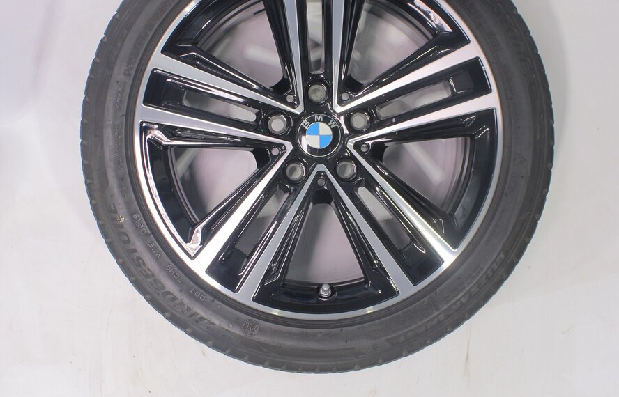 BMW BMW 1 2er F40 F44 2er Gran Coupe 548 17-Zoll-Felgen Bridgestone Runflat Winterkompletträder Original