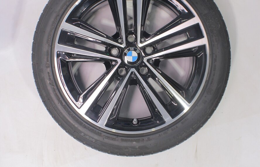 BMW BMW 1 2er F40 F44 2er Gran Coupe 548 17-Zoll-Felgen Bridgestone Runflat Winterkompletträder Original