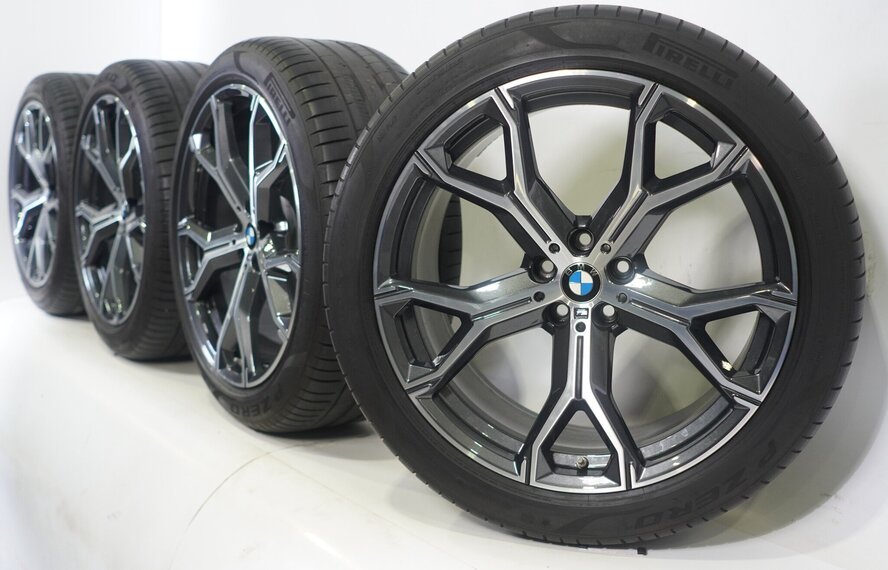 BMW BMW X5 G05 X6 G06 741M 21-Zoll-Felgen Pirelli Runflat Sommerkompletträder Original