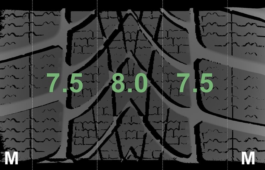 Mini Mini Cooper / S / One / Cabrio F55 F56 F57 505 17-Zoll-Felgen Dunlop Runflat Winterkompletträder Original