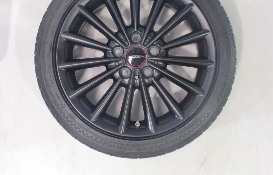 Mini Mini Cooper / S / One / Cabrio F55 F56 F57 505 17-Zoll-Felgen Dunlop Runflat Winterkompletträder Original