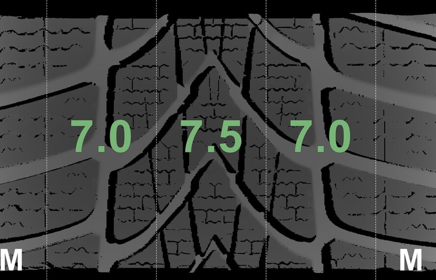 Mini Mini Cooper / S / One / Cabrio F55 F56 F57 505 17-Zoll-Felgen Dunlop Runflat Winterkompletträder Original