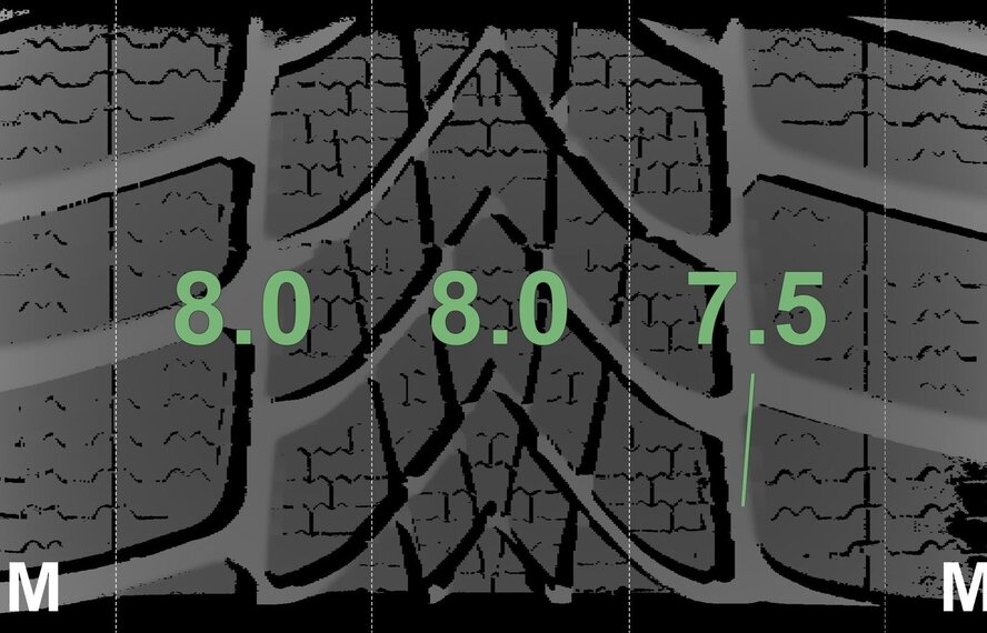 Mini Mini Cooper / S / One / Cabrio F55 F56 F57 505 17-Zoll-Felgen Dunlop Runflat Winterkompletträder Original