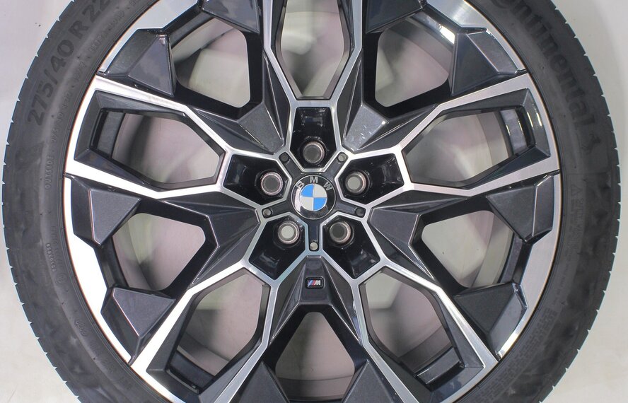 BMW BMW X7 G07 913M 22-Zoll-Felgen Continental Runflat Sommerkompletträder Original