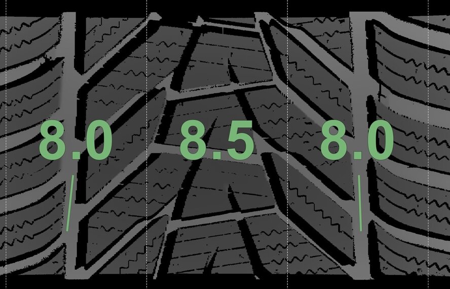 Audi Audi A4 S4 B9 8W 19-Zoll-Felgen Hankook Winterkompletträder Neu Original