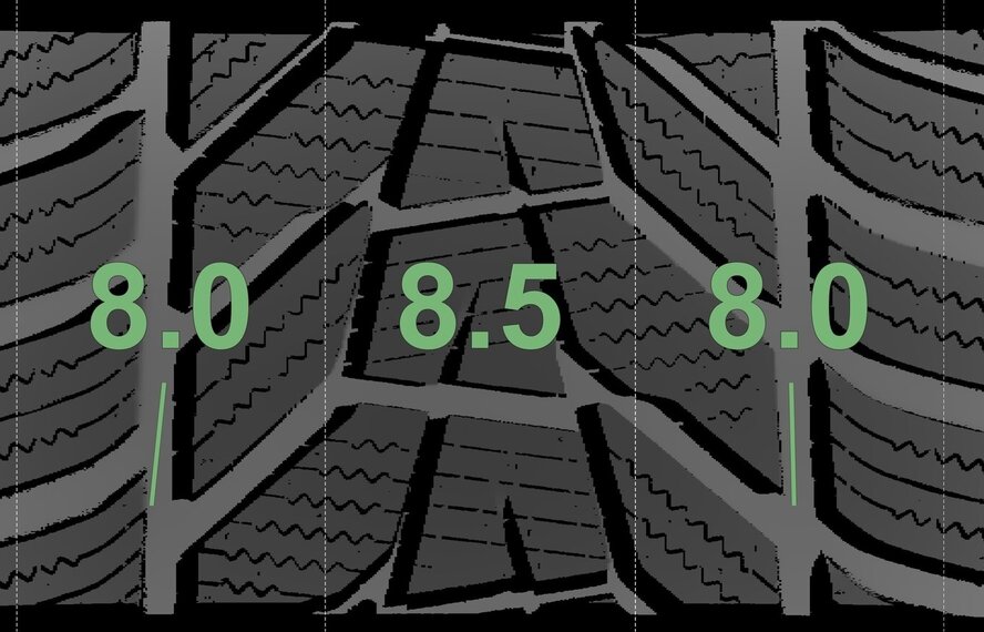 Audi Audi A4 S4 B9 8W 19-Zoll-Felgen Hankook Winterkompletträder Neu Original