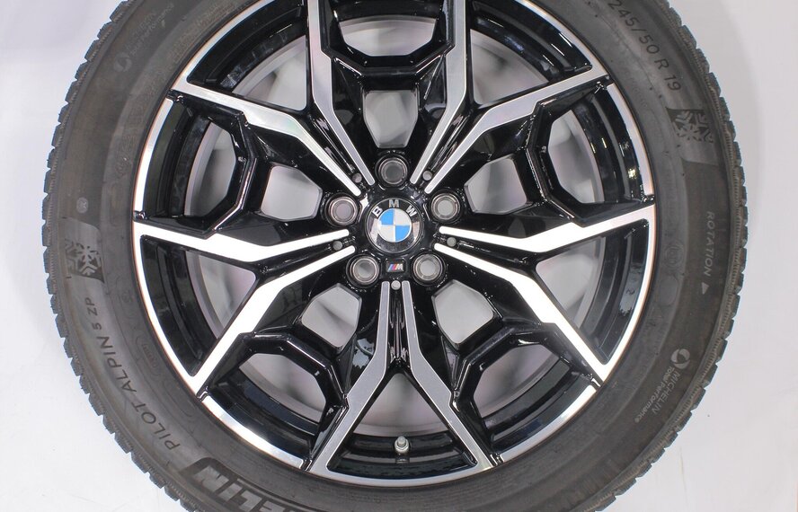 BMW BMW X3 X4 G01 G02 887M 19-Zoll Michelin Runflat Winterkompletträder Original