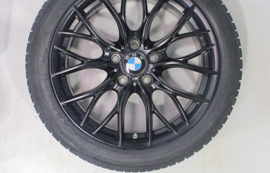 BMW BMW 3 4er F30 F31 F32 F33 F36 405M 18-Zoll-Felgen Continental Runflat Winterkompletträder Neu Original