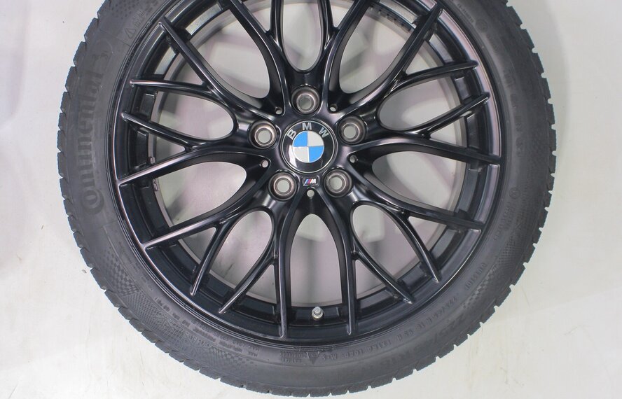BMW BMW 3 4er F30 F31 F32 F33 F36 405M 18-Zoll-Felgen Continental Runflat Winterkompletträder Neu Original