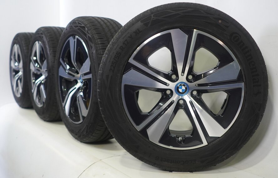 BMW BMW 4er i4 G26 852 17-Zoll-Felgen Continental Sommerkompletträder Original