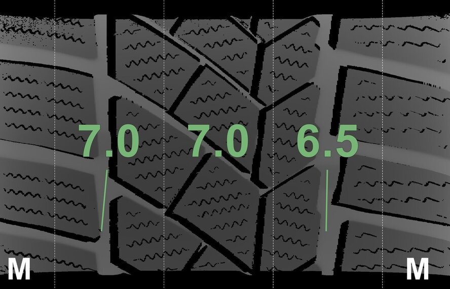 Mini Mini Countryman F60 JCW815 18-Zoll-Felgen Continental Winterkompletträder Original