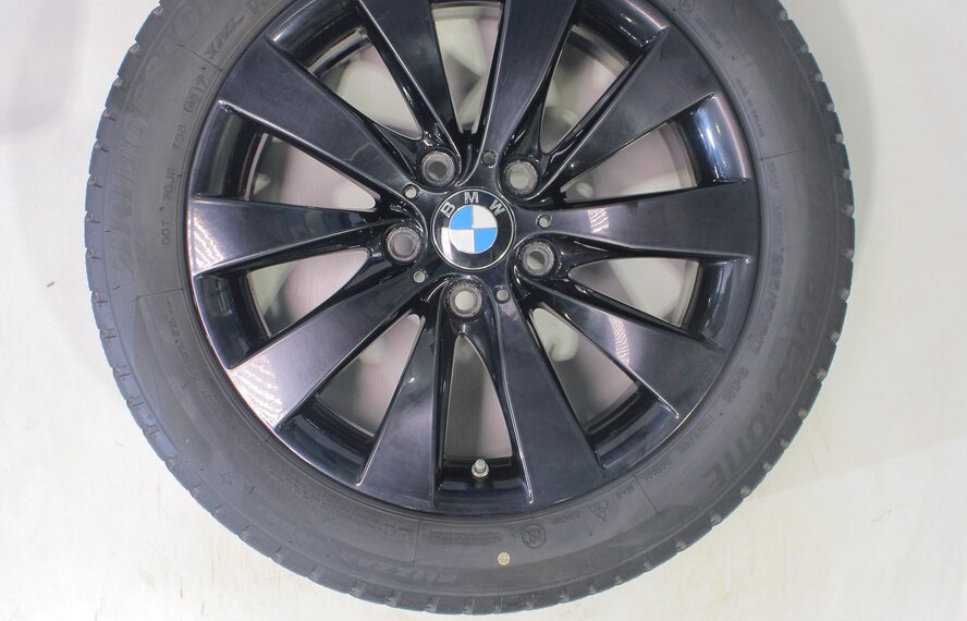 BMW BMW 3 4er F30 F31 F32 F33 F36 413 17-Zoll-Felgen Bridgestone Runflat Winterkompletträder Original