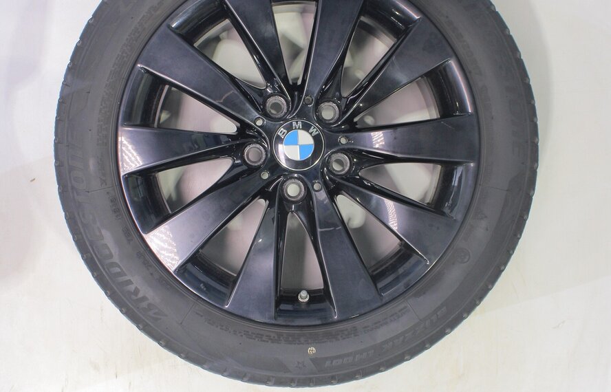 BMW BMW 3 4er F30 F31 F32 F33 F36 413 17-Zoll-Felgen Bridgestone Runflat Winterkompletträder Original