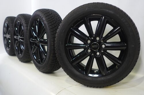 Mini Mini Cooper / S / One / Cabrio F55 F56 F57 508 16-Zoll-Felgen Dunlop Runflat Winterkompletträder Original Mini Mini Cooper / S / One / Cabrio F55 F56 F57 508 16-Zoll-Felgen Dunlop Runflat Winterkompletträder Original