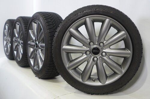 Mini Mini Cooper / S / One / Cabrio F55 F56 F57 499 17-Zoll-Felgen Dunlop Runflat Winterkompletträder Original Mini Mini Cooper / S / One / Cabrio F55 F56 F57 499 17-Zoll-Felgen Dunlop Runflat Winterkompletträder Original