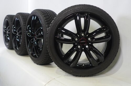 Mini Mini Cooper / S / One / Cabrio F55 F56 F57 JCW501 17-Zoll-Felgen Dunlop Runflat Winterkompletträder Original Mini Mini Cooper / S / One / Cabrio F55 F56 F57 JCW501 17-Zoll-Felgen Dunlop Runflat Winterkompletträder Original