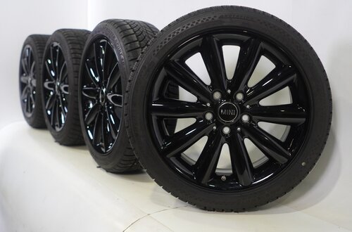 Mini Mini Cooper / S / One / Cabrio F55 F56 F57 499 17-Zoll-Felgen Dunlop Runflat Winterkompletträder Original Mini Mini Cooper / S / One / Cabrio F55 F56 F57 499 17-Zoll-Felgen Dunlop Runflat Winterkompletträder Original