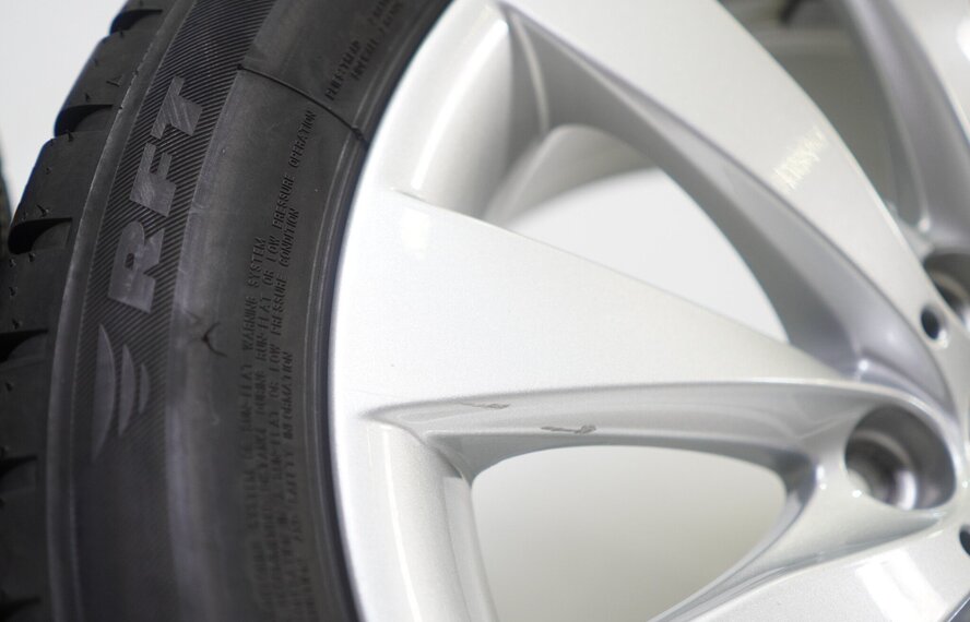 BMW BMW 3 4er F30 F31 F32 F33 F36 413 17-Zoll-Felgen Bridgestone Runflat Winterkompletträder Original