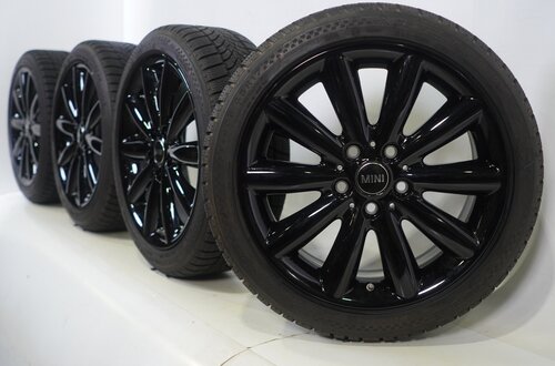 Mini Mini Cooper / S / One / Cabrio F55 F56 F57 499 17-Zoll-Felgen Dunlop Runflat Winterkompletträder Original Mini Mini Cooper / S / One / Cabrio F55 F56 F57 499 17-Zoll-Felgen Dunlop Runflat Winterkompletträder Original