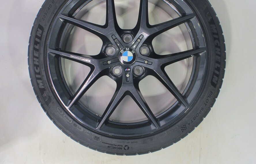 BMW BMW 1 2er F40 F44 2er Gran Coupe 554M 18 Zoll Felgen Michelin Sommerkompletträder Original