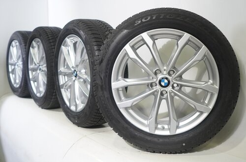 BMW BMW X3 X4 G01 G02 691 19-Zoll Felgen Pirelli Runflat Winterkompletträder Neu Original BMW BMW X3 X4 G01 G02 691 19-Zoll Felgen Pirelli Runflat Winterkompletträder Neu Original