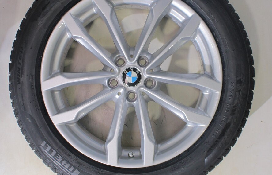 BMW BMW X3 X4 G01 G02 691 19-Zoll Felgen Pirelli Runflat Winterkompletträder Neu Original