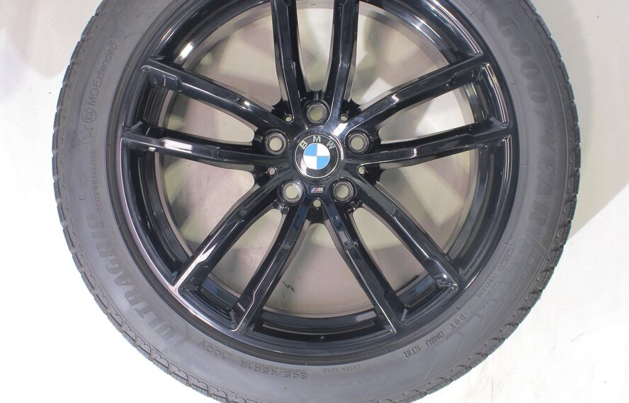 BMW BMW 5er G30 G31 8er G14 G15 G16 662M 18-Zoll-Felgen Goodyear Runflat Winterkompletträder Original