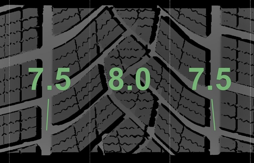 BMW BMW 5er G30 G31 8er G14 G15 G16 619 18-Zoll-Felgen Goodyear Winterkompletträder Neu Original