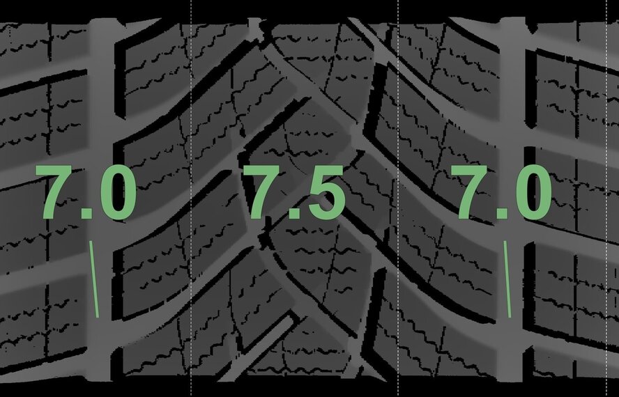 BMW BMW 5er G30 G31 8er G14 G15 G16 619 18-Zoll-Felgen Goodyear Winterkompletträder Neu Original