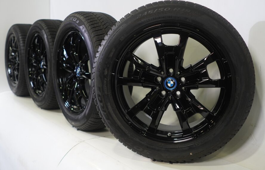 BMW BMW iX3 G08 842 19-Zoll-Felgen Pirelli Runflat Winterkompletträder Original