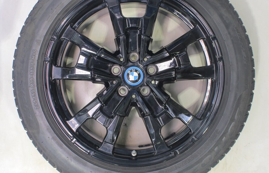 BMW BMW iX3 G08 842 19-Zoll-Felgen Pirelli Runflat Winterkompletträder Original