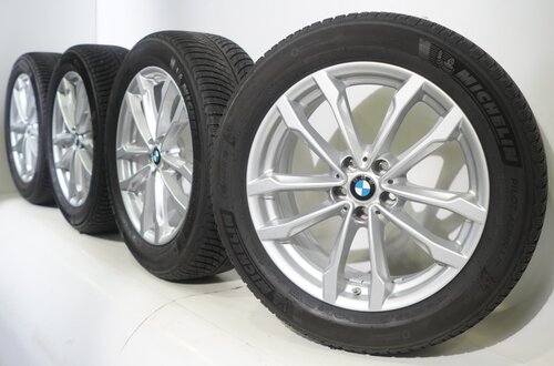 BMW BMW X3 X4 G01 G02 691 19-Zoll-Felgen Michelin Runflat Winterkompletträder Original