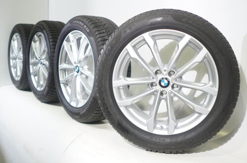 BMW BMW X3 X4 G01 G02 691 19-Zoll-Felgen Pirelli Runflat Winterkompletträder Original