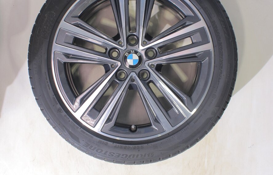 BMW BMW 1 2er F40 F44 2er Gran Coupe 548 17-Zoll-Felgen Bridgestone Runflat Winterkompletträder Original