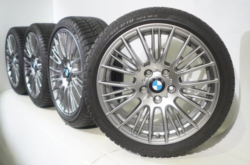 BMW BMW 1 2er F20 F21 F22 F23 388 M-Performance 18-Zoll-Felgen Pirelli Runflat Winterkompletträder Original BMW BMW 1 2er F20 F21 F22 F23 388 M-Performance 18-Zoll-Felgen Pirelli Runflat Winterkompletträder Original