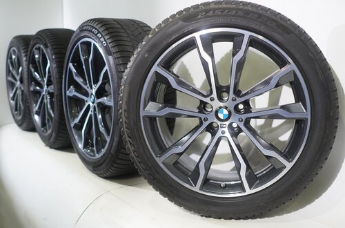 BMW BMW X3 X4 G01 G02 699M 20-Zoll Felgen Pirelli Runflat Winterkompletträder Original BMW BMW X3 X4 G01 G02 699M 20-Zoll Felgen Pirelli Runflat Winterkompletträder Original