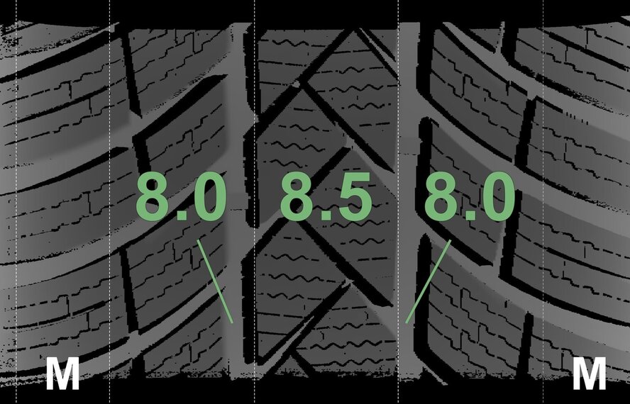 BMW BMW X1 iX1 U11 BEV X2 iX2 U10 864 17-Zoll Felgen Vredestein Winterkompletträder Neu Original-Ausrüstung