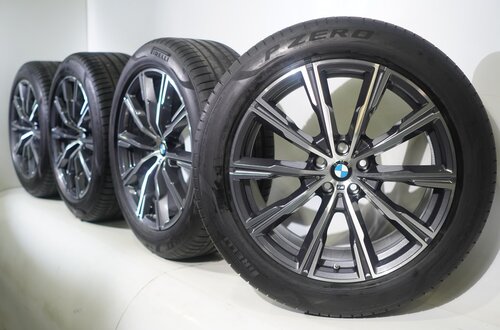 BMW BMW X5 G05 X6 G06 740M 20-Zoll-Felgen Pirelli Runflat Sommerkompletträder Original BMW BMW X5 G05 X6 G06 740M 20-Zoll-Felgen Pirelli Runflat Sommerkompletträder Original