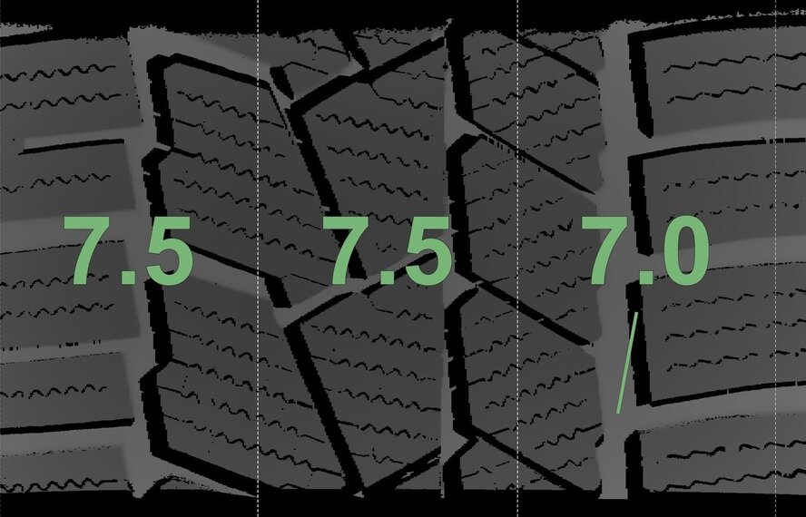 Mini Mini Clubman F54 524 18-Zoll-Felgen Continental Runflat Winterkompletträder Original