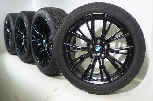 BMW BMW 2er 3er 4er G20 G21 G22 G42 796M 18 Zoll Felgen Continental Runflat Winterkompletträder Original BMW BMW 2er 3er 4er G20 G21 G22 G42 796M 18 Zoll Felgen Continental Runflat Winterkompletträder Original