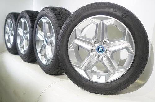 BMW BMW X1 iX1 U11 BEV X2 iX2 U10 865 18-Zoll-Felgen Bridgestone Winterkompletträder Original BMW BMW X1 iX1 U11 BEV X2 iX2 U10 865 18-Zoll-Felgen Bridgestone Winterkompletträder Original