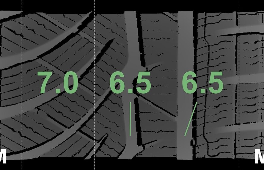 BMW BMW 5er G30 G31 8er G14 G15 G16 619 18-Zoll-Felgen Michelin Runflat Winterkompletträder Original