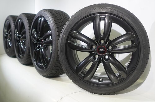 Mini Mini Cooper / S / One / Cabrio F55 F56 F57 JCW501 17-Zoll-Felgen Dunlop Runflat Winterkompletträder Original Mini Mini Cooper / S / One / Cabrio F55 F56 F57 JCW501 17-Zoll-Felgen Dunlop Runflat Winterkompletträder Original