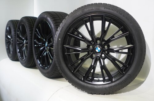 BMW BMW 2er 3er 4er G20 G21 G22 G42 796M 18 Zoll Felgen Continental Runflat Winterkompletträder Neu Original BMW BMW 2er 3er 4er G20 G21 G22 G42 796M 18 Zoll Felgen Continental Runflat Winterkompletträder Neu Original