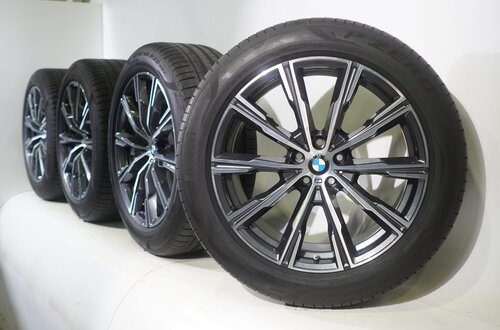 BMW BMW X5 G05 X6 G06 740M 20-Zoll-Felgen Pirelli Runflat Sommerkompletträder Original