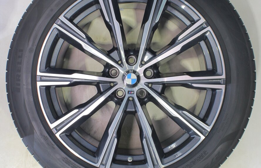 BMW BMW X5 G05 X6 G06 740M 20-Zoll-Felgen Pirelli Runflat Sommerkompletträder Original