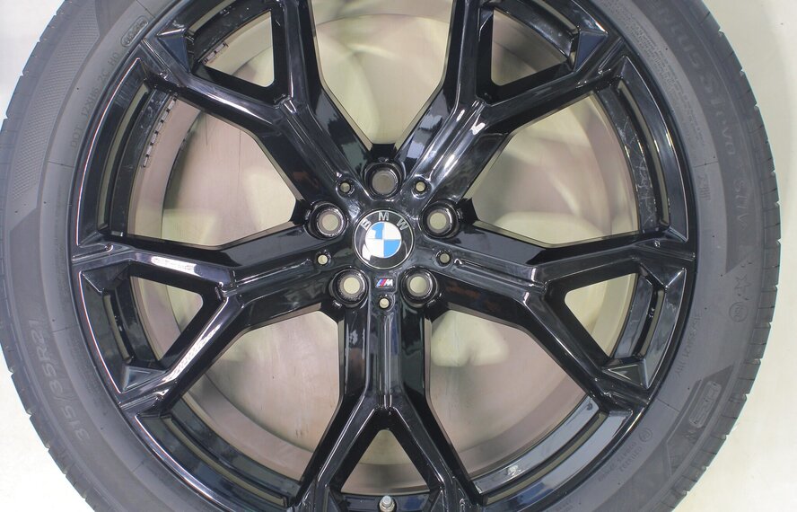 BMW BMW X5 G05 X6 G06 741M 21-Zoll-Felgen Hankook Sommerkompletträder Neu Original