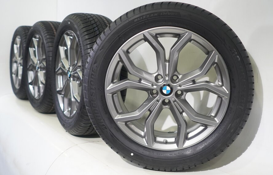 BMW BMW X3 X4 G01 G02 694 19-Zoll-Felgen Bridgestone Runflat Winterkompletträder Neu Original