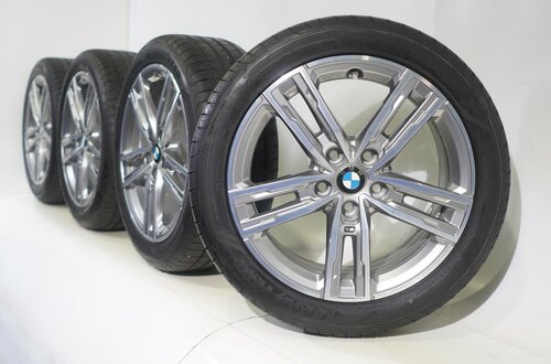 BMW BMW 1 2er F40 F44 2er Gran Coupe 550M 17-Zoll-Felgen Goodyear Sommerkompletträder Original