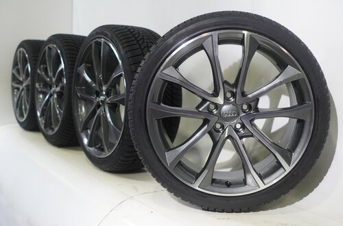 Audi Audi A4 S4 B9 8W 19-Zoll-Felgen Hankook Winterkompletträder Neu Original Audi Audi A4 S4 B9 8W 19-Zoll-Felgen Hankook Winterkompletträder Neu Original